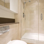 Royal Crema Marble installed in a bathroom
